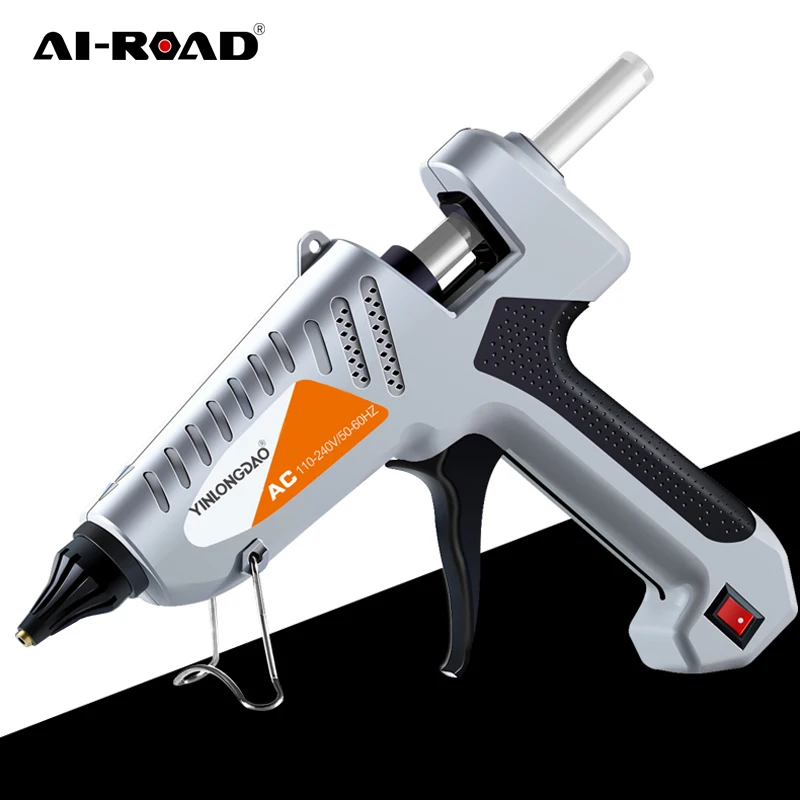 

200W High Temperature Hot Melt Glue Gun and 30PC11mm Hot Melt Glue Stick Transplant Repair Hot Air Gun DIY Hand Tool DIY Tools