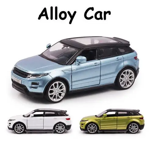 Модель автомобиля из сплава 1:35 для Evoque литые игрушки коллекция детские подарки