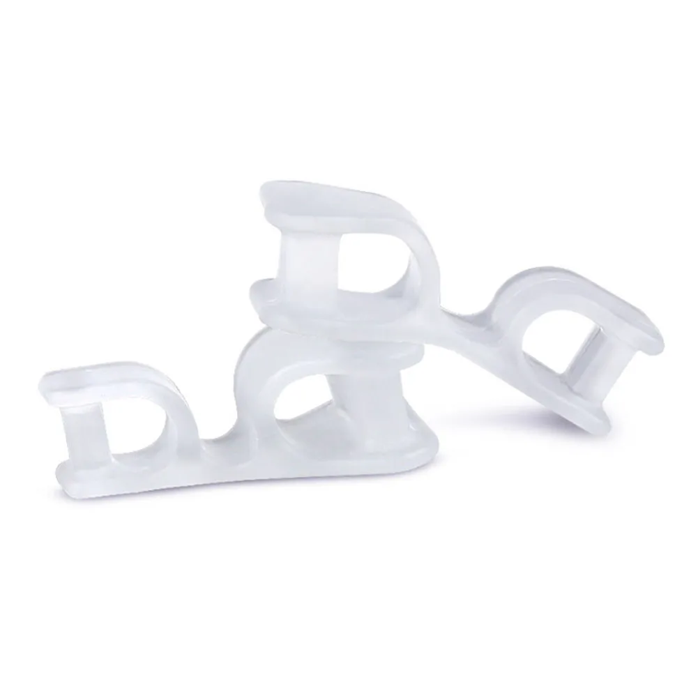 1 Pair Toe Separator Hallux Valgus Corrector Orthotics Feet Bone Thumb Adjuster Orthopedic Adjuster Big Toe Separator