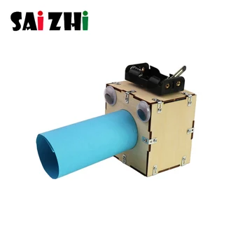 

Saizhi DIY Vacuum Cleaner Assembled Puzzles Scientific Experiment Educational Funny Mini Model Early Learning Toy for Children