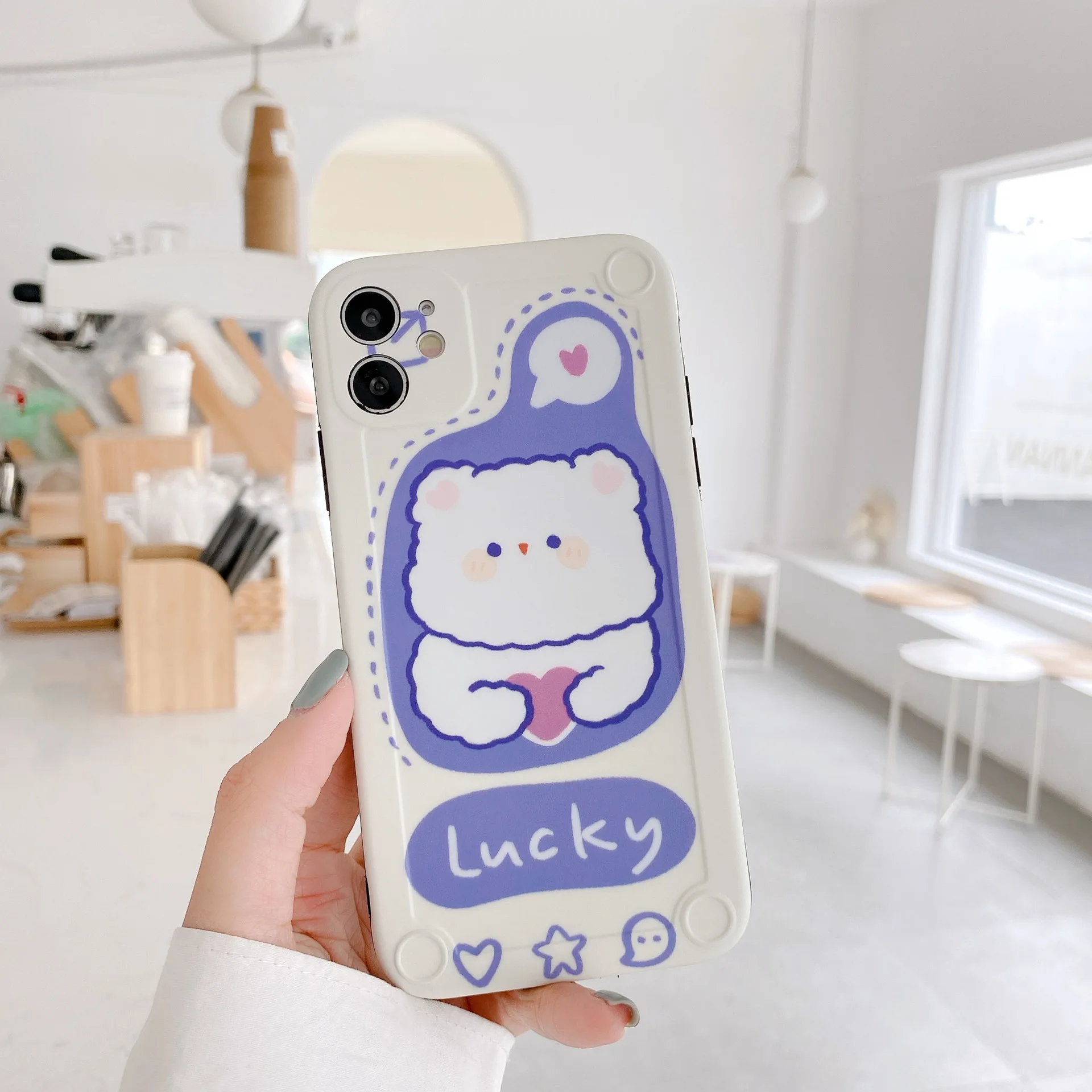 Чехол INS Mail с милым медведем для 11 Pro Max IPhone X/XS/XR Женский чехол 7p 8 Plus X Iphone Xs 5 |