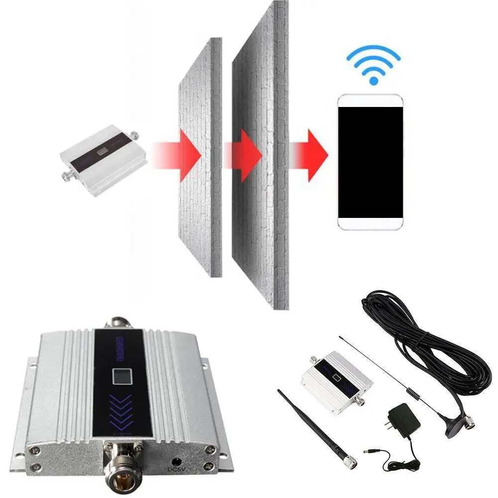 

900Mhz GSM 2G/3G/4G Signal Booster Repeater Amplifier Phone Signal Antenna For Cell amplifier T4J5