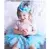 1шт Baby Girl Happy Birthday Party Hats Kids One Year Flower Princess Crown Headband Baby Shower 1st Birthday Decor Party Supply