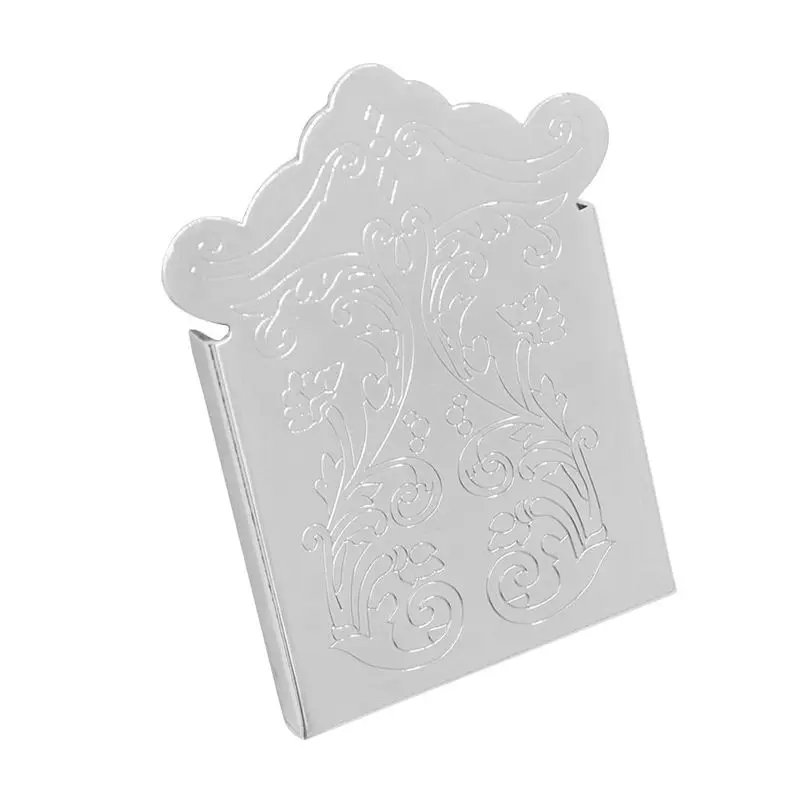 Горячие HG-цветочный узор дизайн хвостовик для мандолина сигары коробка гитара серебро