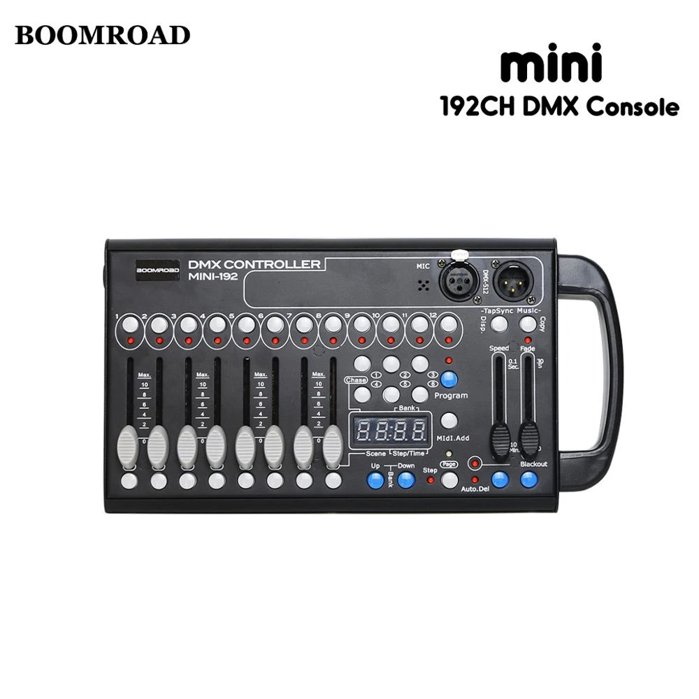 192ch DMX Controller Handle Sound Control LED Console For Smoke Machine Stage Lighting Effect Shows Disco Light Restaurant Menu|Stage Lighting Effect| - AliExpress