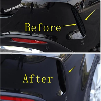 

Lapetus Front + Rear Fog Lights Lamp Eyebrow Eyelid Strip Cover Trim Fit For Mercedes-Benz GLE Gle320 450 W167 2020 Accessories