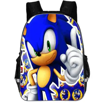 

Super Mario Bros Sonic Boom Hedgehogs Kindergarten School Bags Bookbags Children Baby Toddler bag Kids Backpack Gift