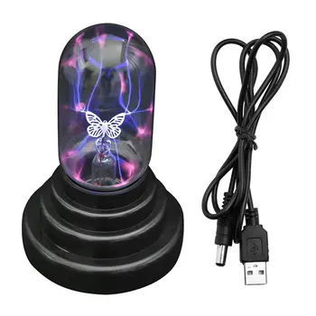 

Butterfly Electrostatic Ion Ball Magic Ball Creative Night Light Magic Light Sensor Ball Electric Light Ball Magic Light