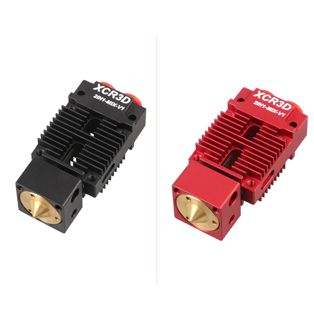 3dsway детали для 3D принтера 2IN1 MIX V1 Hotend 2 в 1 out разноцветный 75 мм волоконный экструдер