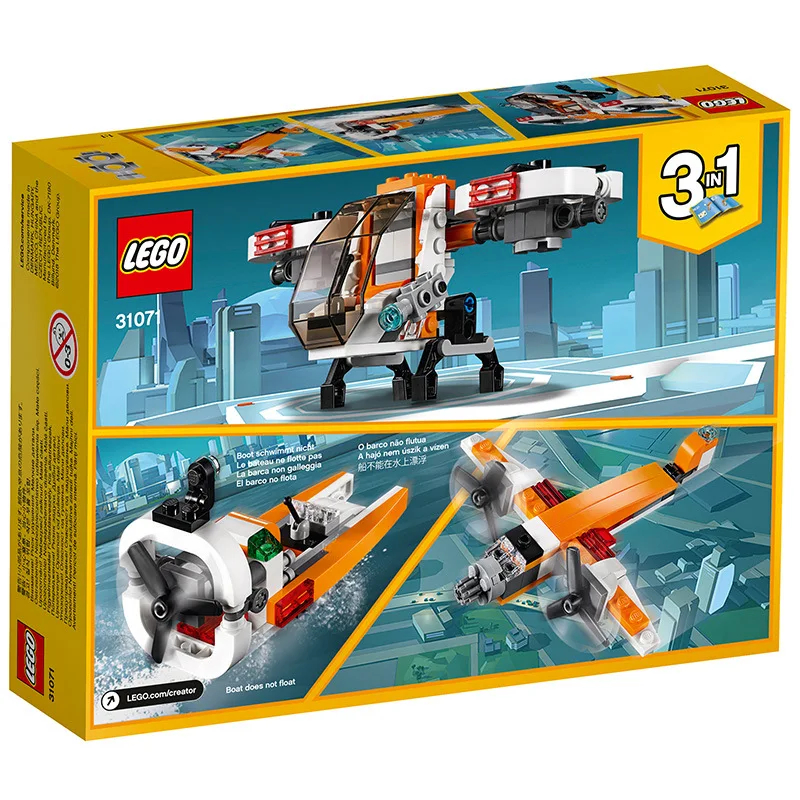 LEGO Creative Series 31071 Double-Rotor Unmanned Aerial Vehicle Lego Creator Building Blocks Toy