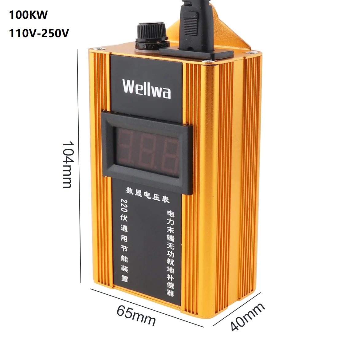 Tomada de Economia de Energia Caixa com Tela Eletrônica para Família Inteligente 90v-250v 100kw Eua - ue - Image 5