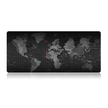 

Gaming Mouse Pad Large Mouse Pad Gamer Big Mouse Mat Computer Mousepad Rubber World Map Mause Pad Keyboard Desk Mat for Game