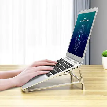 

Aluminum Alloy Laptop Stand Portable Support Notebook Holder For MacBook/Air/Pro Computer Stand Riser