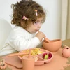 Cartoon Animal Baby Placemat Lace Silicone Placemat Children Tableware Waterproof Soft Silicone Easy To Clean Boys Girls Gift 5