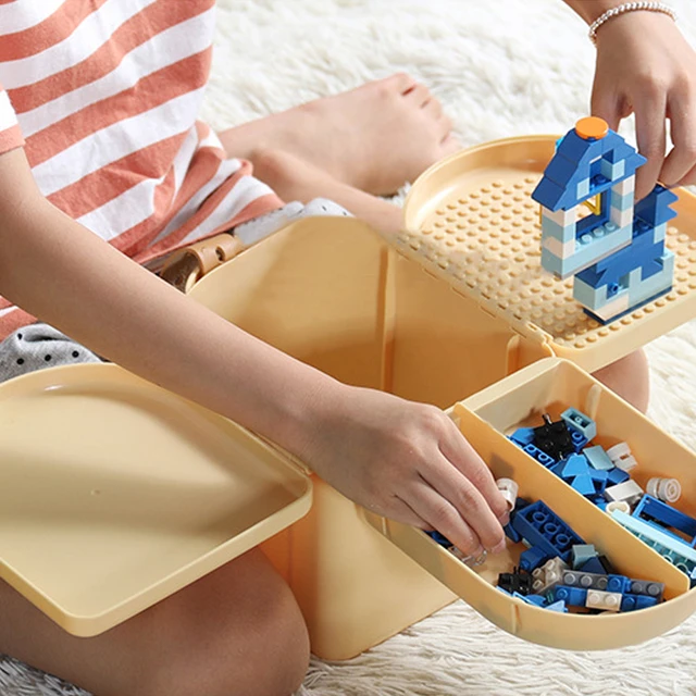 Lego Storage Box Compartments  Building Blocks Lego Organizer - Storage Box  - Aliexpress