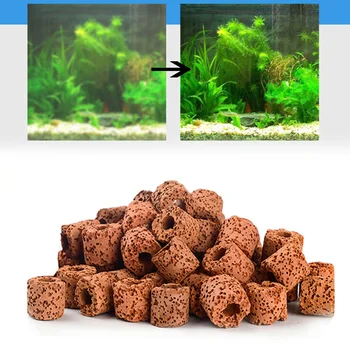 

Tank Bio Filter 250g Fish Media Hollow Out Filter Medias for Aquarium Tank Fish Pond DC112