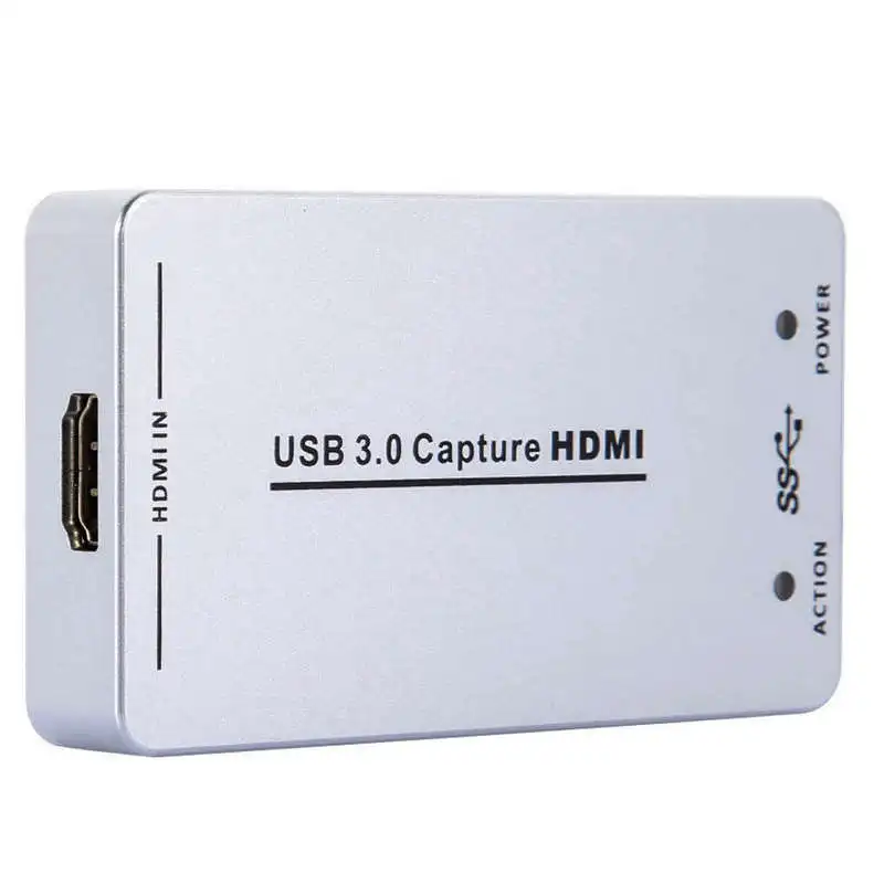 Usb3.0 60Fps Hdmi к Usb3.0 видео ключ записи игры потокового потока трансляции 1080P Obs/Vmix/Wirecast/Xsplit