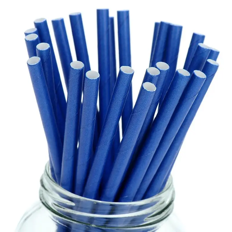 Colored Paper Straws, Baby Shower, Birthday, Christmas, Wedding Party, Decoration, Kitchen, 25 Disposable