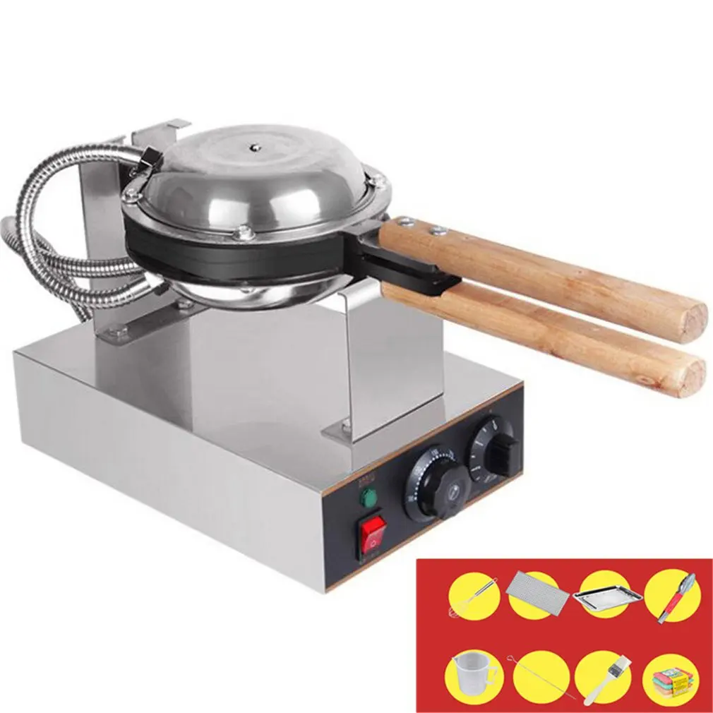 

Electric 110V /220V Non-stick Pan Egg Bubble Waffle Maker Eggettes Puff Cake Iron Maker Machine Bubble Egg Cake Oven
