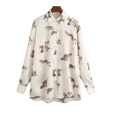 tiger blouse womens