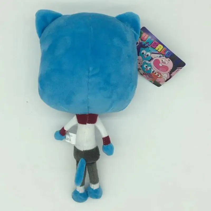 25 см удивительный мир gumbball кошки кролик мягкие животные плюшевые игрушки