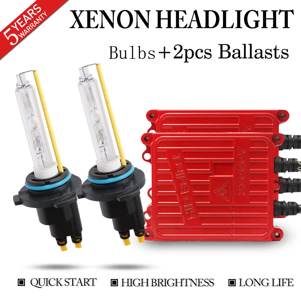 

FDCHT car headlight bulbs xenon h1 h11 55w h7 bulb hid kit xenon h3 h8 9005 9006 AC moto auto lights canbus ballast zenon 4300k