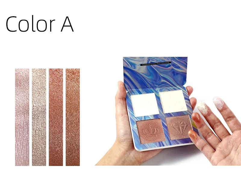 Bronzer Palette Make up Shimmer Brightener Contour