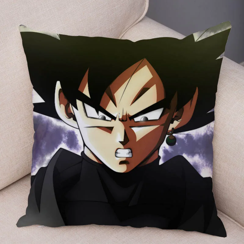 Мультфильм Супер Saiyan Dragon Ball Z наволочка для дивана Наволочка на подушку супер мягкий короткий плюшевый Декор Япония наволочка с аниме - Цвет: 8