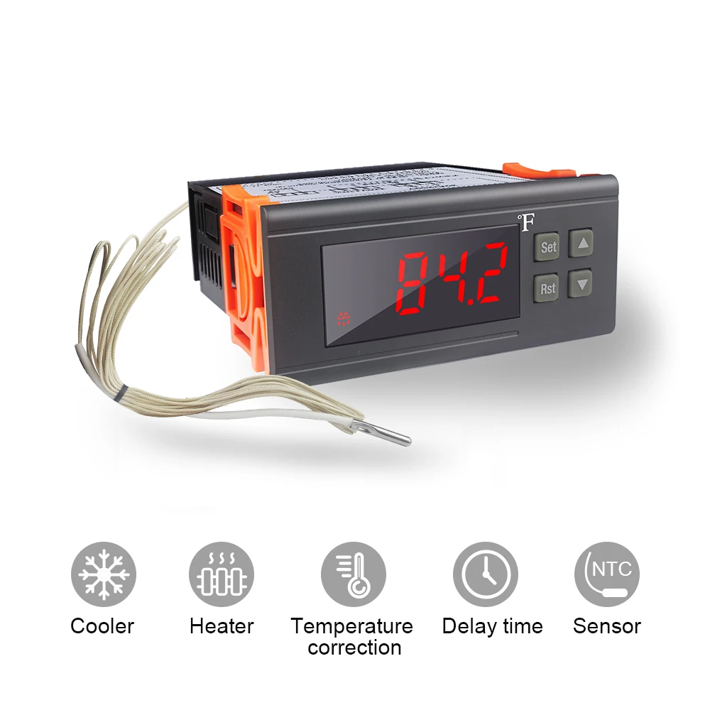 relé de saída-30a 220 graus com sensor ntc, 300 v 30a