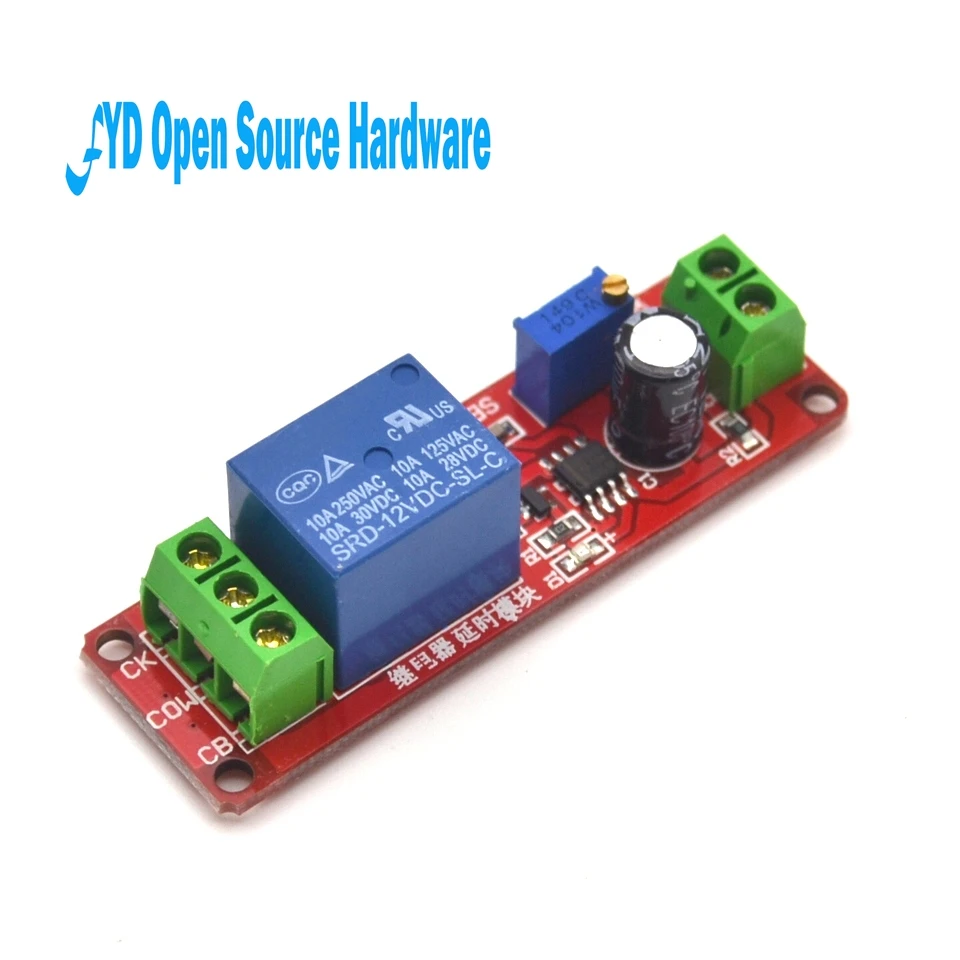 Ne555 Delay Module Monostable Switch Delay On-off Switch 12v Automotive ...