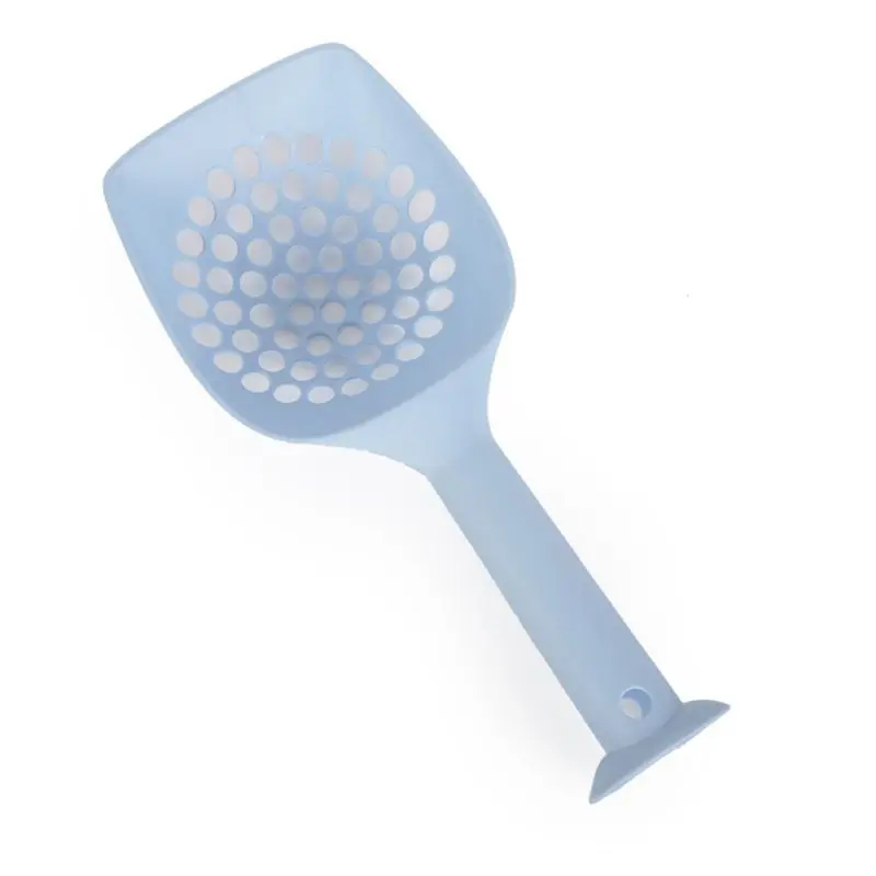 BL Лопата для кошачьего туалета, инструмент для чистки домашних животных, пластиковый совок, товары для чистки кошачьего песка T8WB - Цвет: BL