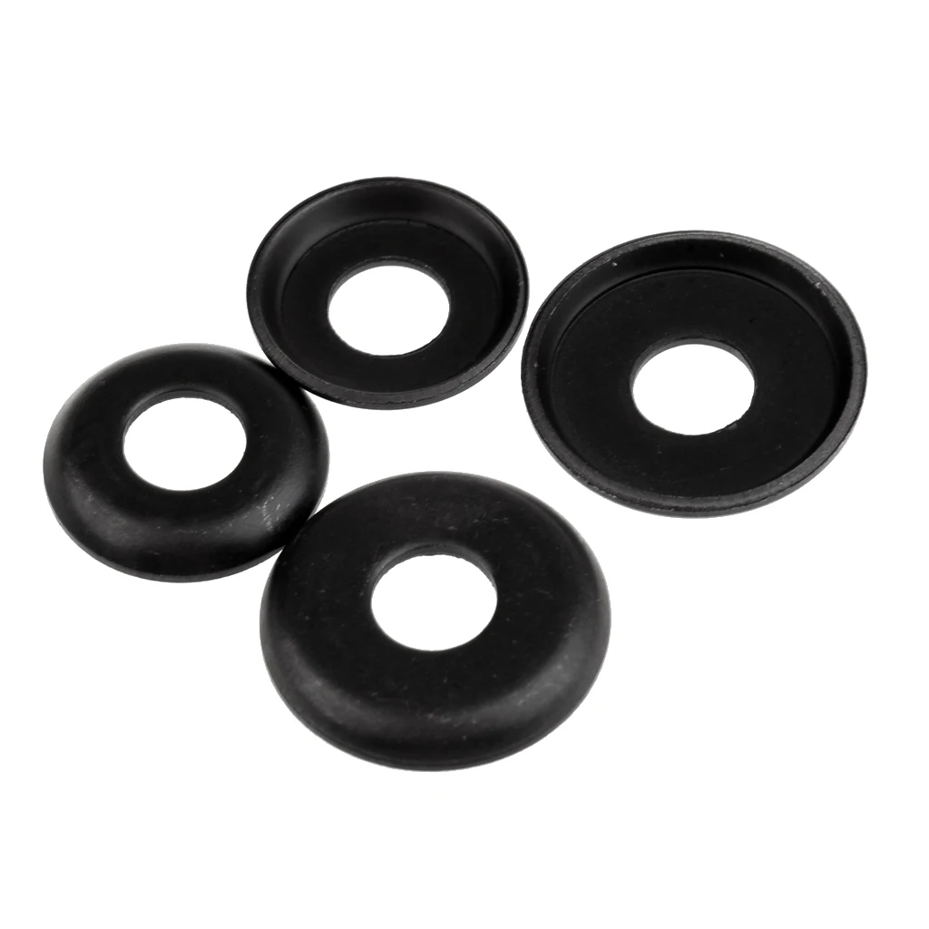 

MagiDeal High Quality Replacement Longboard / Skateboard Bushings Washers Black