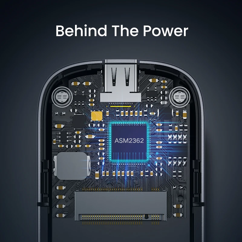 Ugreen M2 SSD чехол NVME корпус M.2 для usb type C 3,1 SSD адаптер для NVME PCIE NGFF SATA M/B Ключ SSD диск коробка M.2 SSD чехол