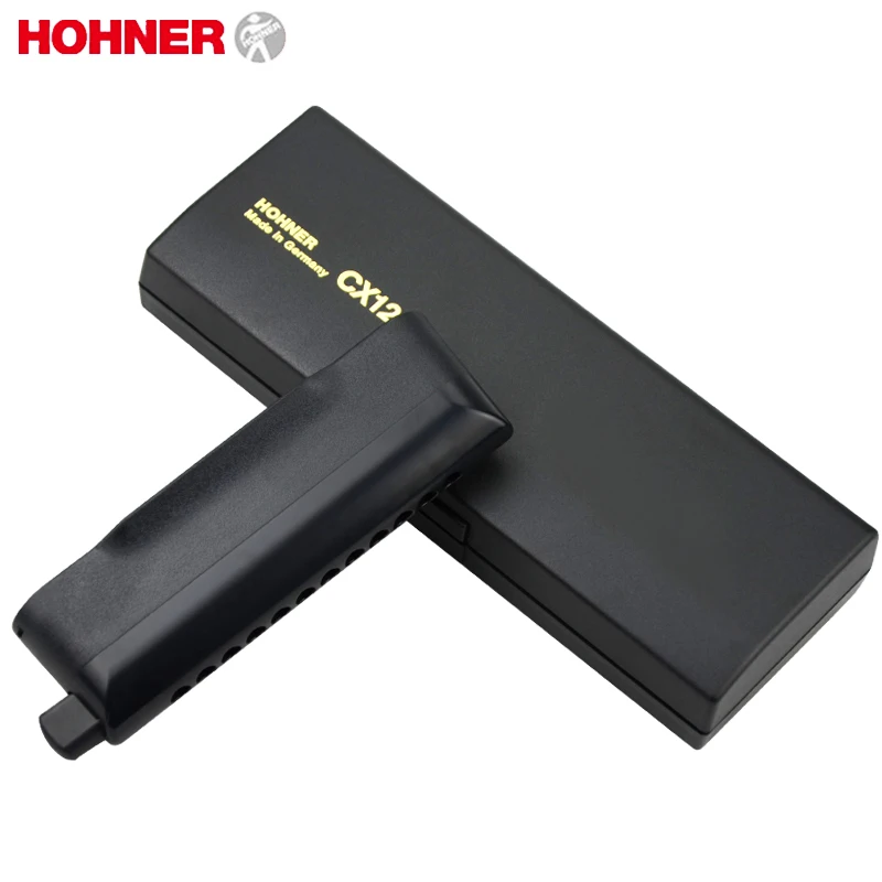 

HOHNER CX-12 Professional Chromatic Harmonica Quick disassembly C Key Armonica Mouth Ogans Germany Original Brass Reed plate