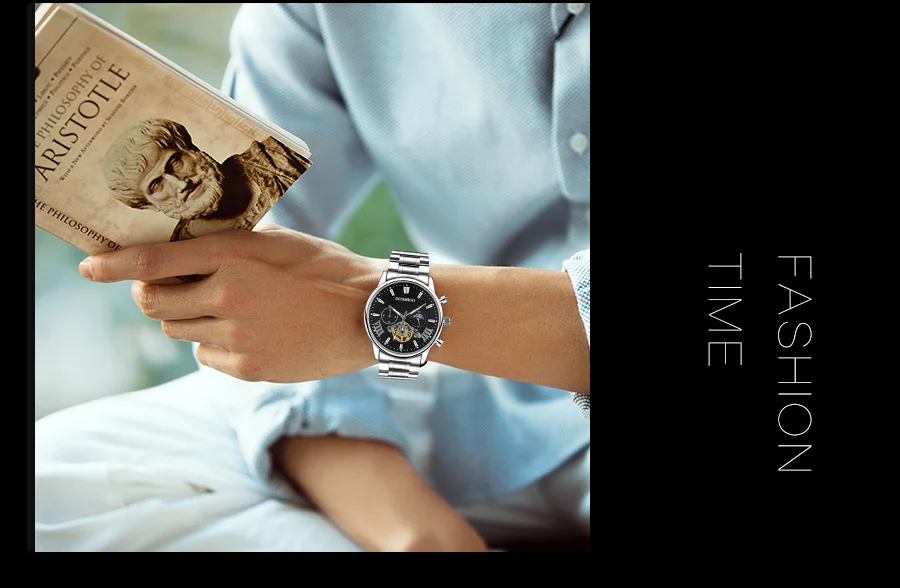 BOAMIGO, мужские часы, Лидирующий бренд, Роскошные, водонепроницаемые, под платье, кварцевые, деловые, мужские часы, часы, повседневные, механические, турбийон, спортивные часы