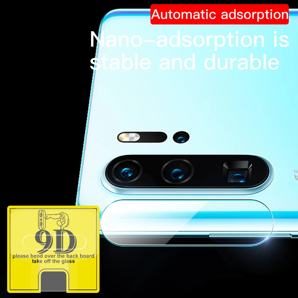 9D Camera Screen Protector For Huawei P30 P20 Lite Pro Nova 3e Camera Protective Film For Huawei Nova 4e Nova 5T P Smart
