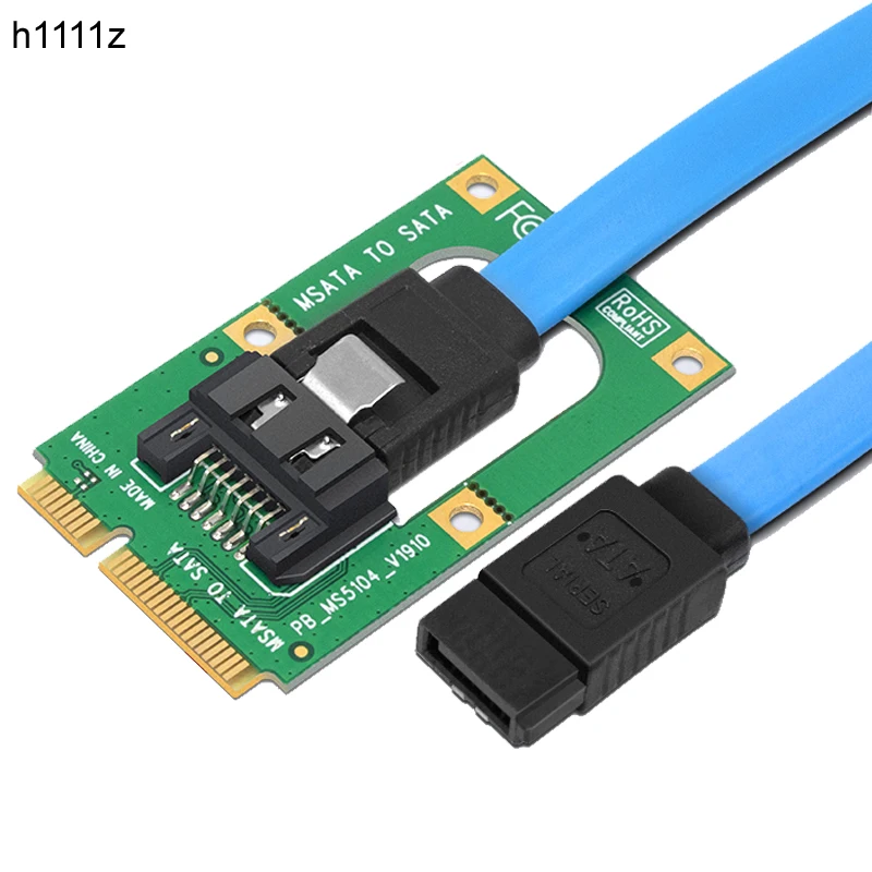 Adaptador de extensión mSATA a SATA, tarjeta convertidora Mini SATA a ...