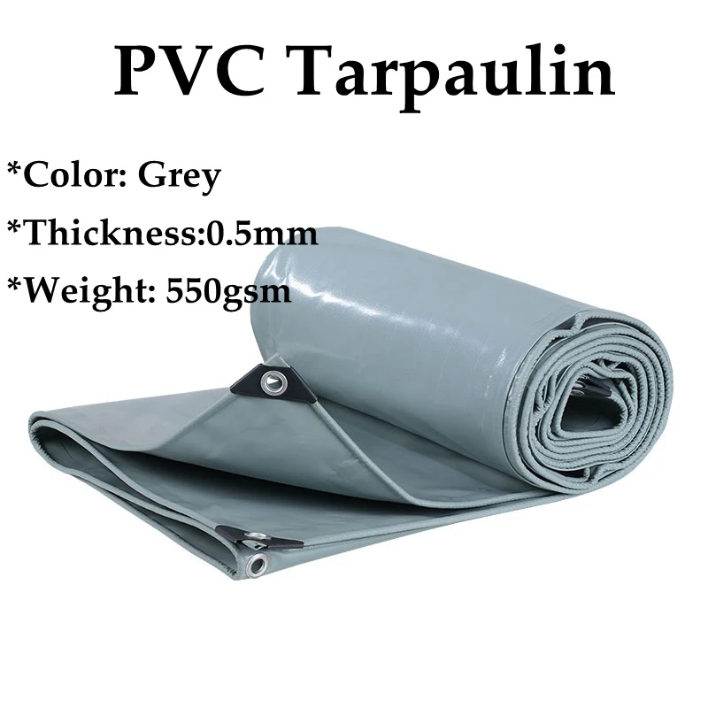Lona de PVC de 0,5mm, lona ignífuga de grado, a prueba de lluvia, cubierta para jardín, planta, balcón, tela antillama, a prueba de fuego forestal|Redes y toldos| - AliExpress
