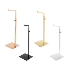 Регулируемая высота сумки кошелек сумка дисплей стенд для розничных магазинов, дома и офиса-нержавеющая сталь-Настольный дизайн