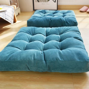 

Thickening Winter Warm Chair Back Seat Cushion Mat Solid Color Office Seat Buttocks Pad Sofa Waist Pillow Cushion New