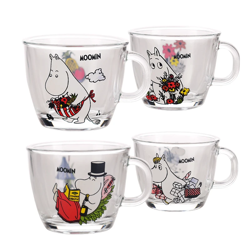 Креативный милый мультяшный Moomin мини пивной стакан кофе небольшой емкости чашки