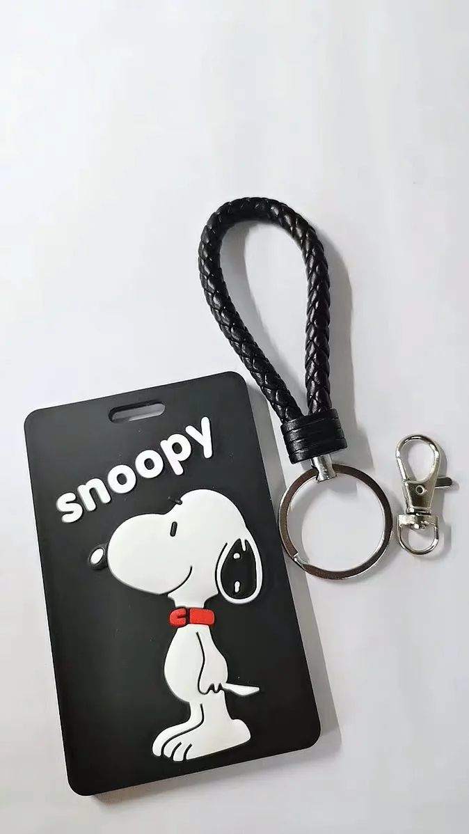 Peanuts изгой собака мультфильм выдвижной значок держатель для карт медсестры доктор выставка тянуть ключ ID Имя карты держатель значка школьный офис