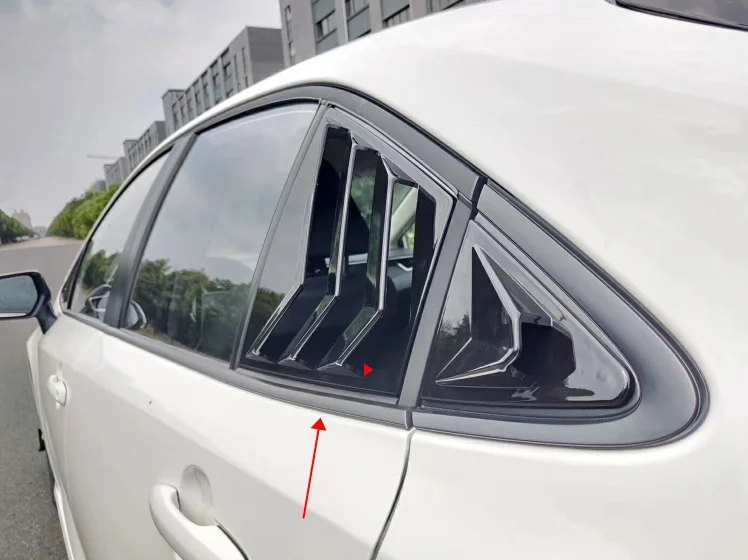 Для toyota corolla украшение для стекла автомобиля PP материал