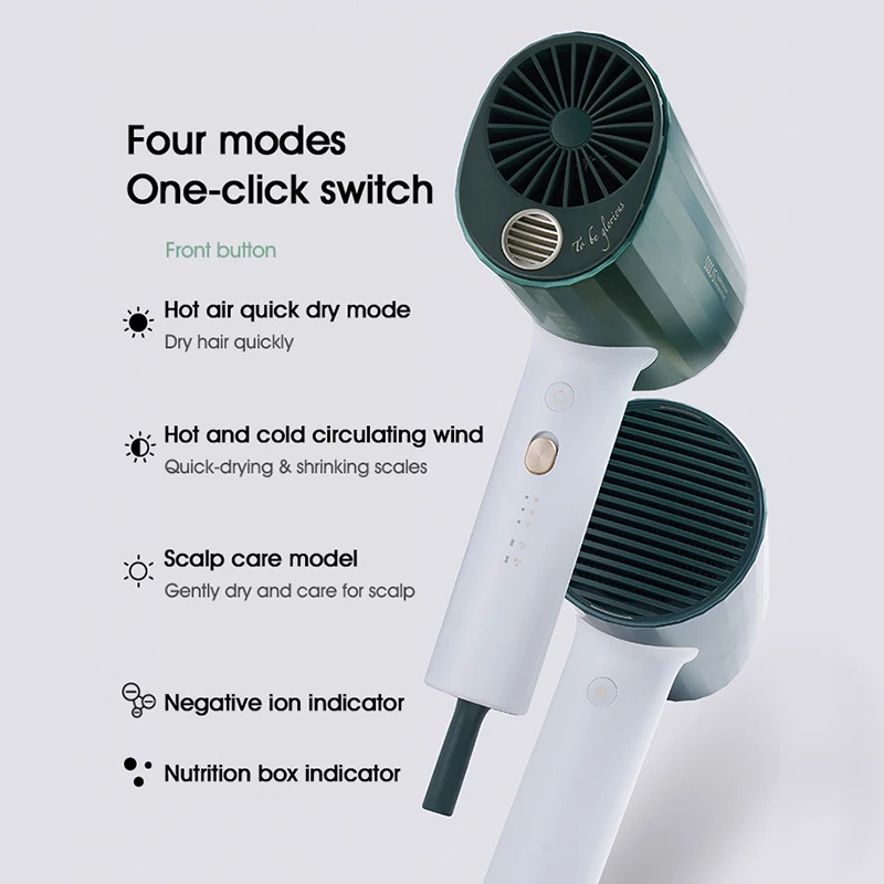 Xiaomi SOOCAS HMH001 маска для волос фен 1800 Вт 4 режима температуры езда на велосипеде