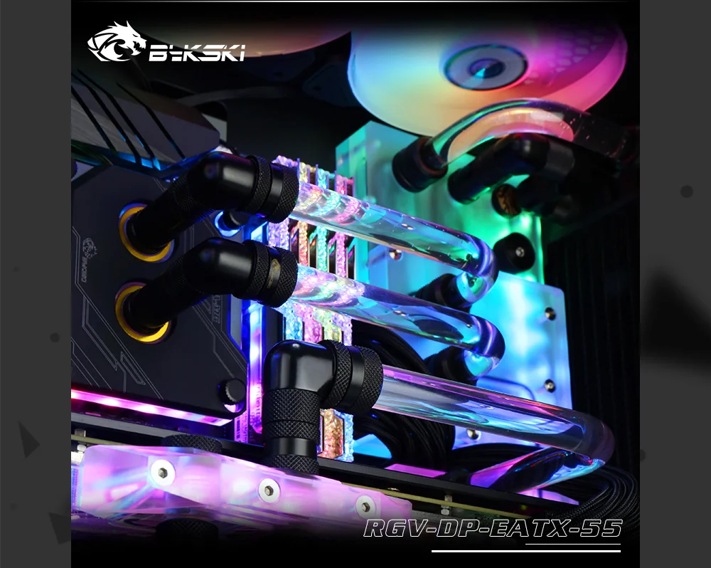 Bykski RGV-DP-EATX-55 водные доски для Deepcool Eatx 55 чехол для Intel cpu водоблок и один GPU корпус