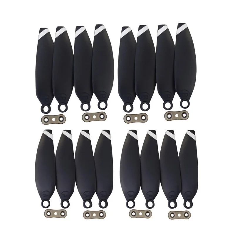 2 комплекта пропеллера для HS175D складной Радиоуправляемый Дрон Квадрокоптер аксессуары запасные части лопасти