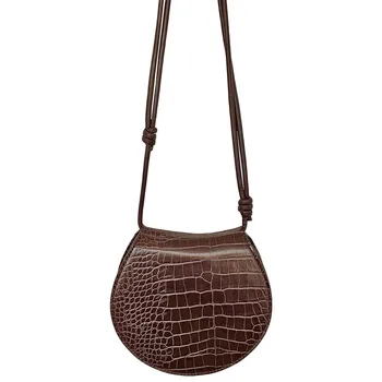 

Women's bag Pu Solid Color Hard Face Shoulder Bag Simple Fashion Concave Convex Rexture Cross Shoulder Small Backpack