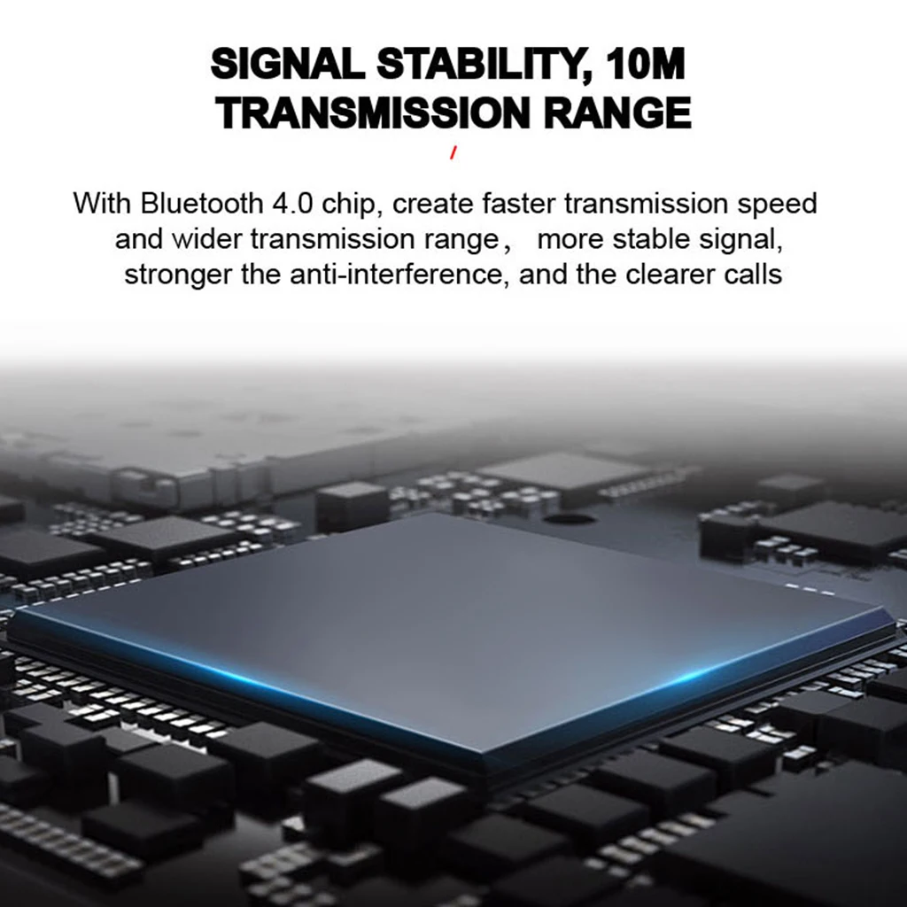  F-V6 Wireless Bluetooth BT Headset Earphone Headphone vibrating