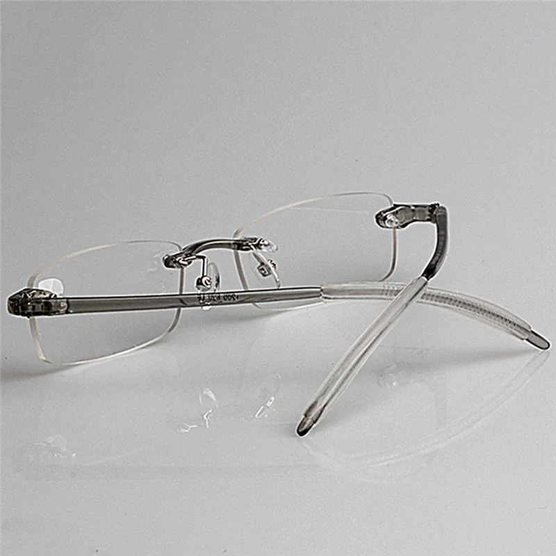 Очки для чтения прозрачные без оправы 50 75 125 175 225 100 400 R002|eyewear reading|glasses teeglasses suit |