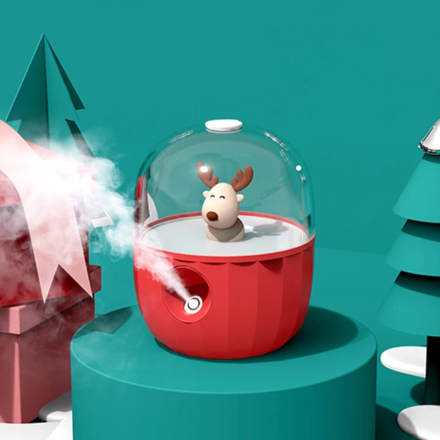 Mini Pets in Bottle Red Festive Humidifier: The Perfect Christmas Gift for a Cozy Home